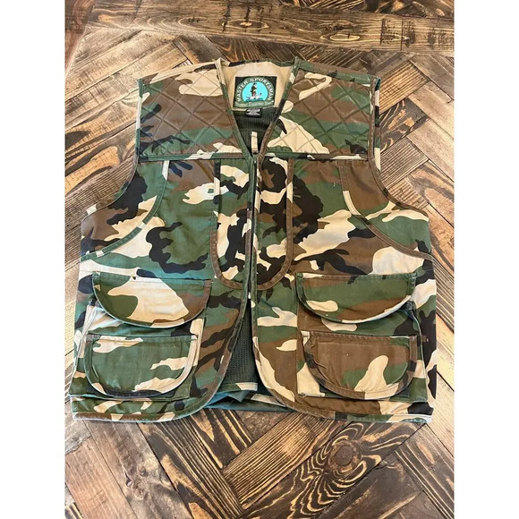 Master Sportsman Rugged Outdoor Hunting Fishing Vest Men Large Cowboy Work Wear - Picture 1 of 11